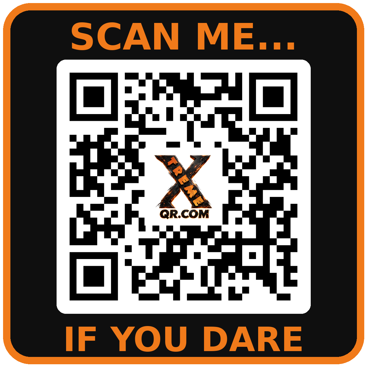 Scan Me If You Dare decal